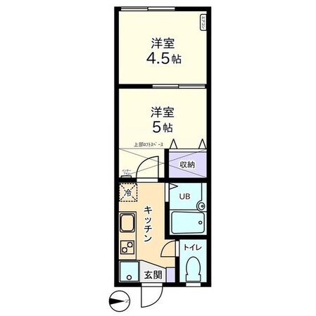 信開セルーラ吉島の物件間取画像